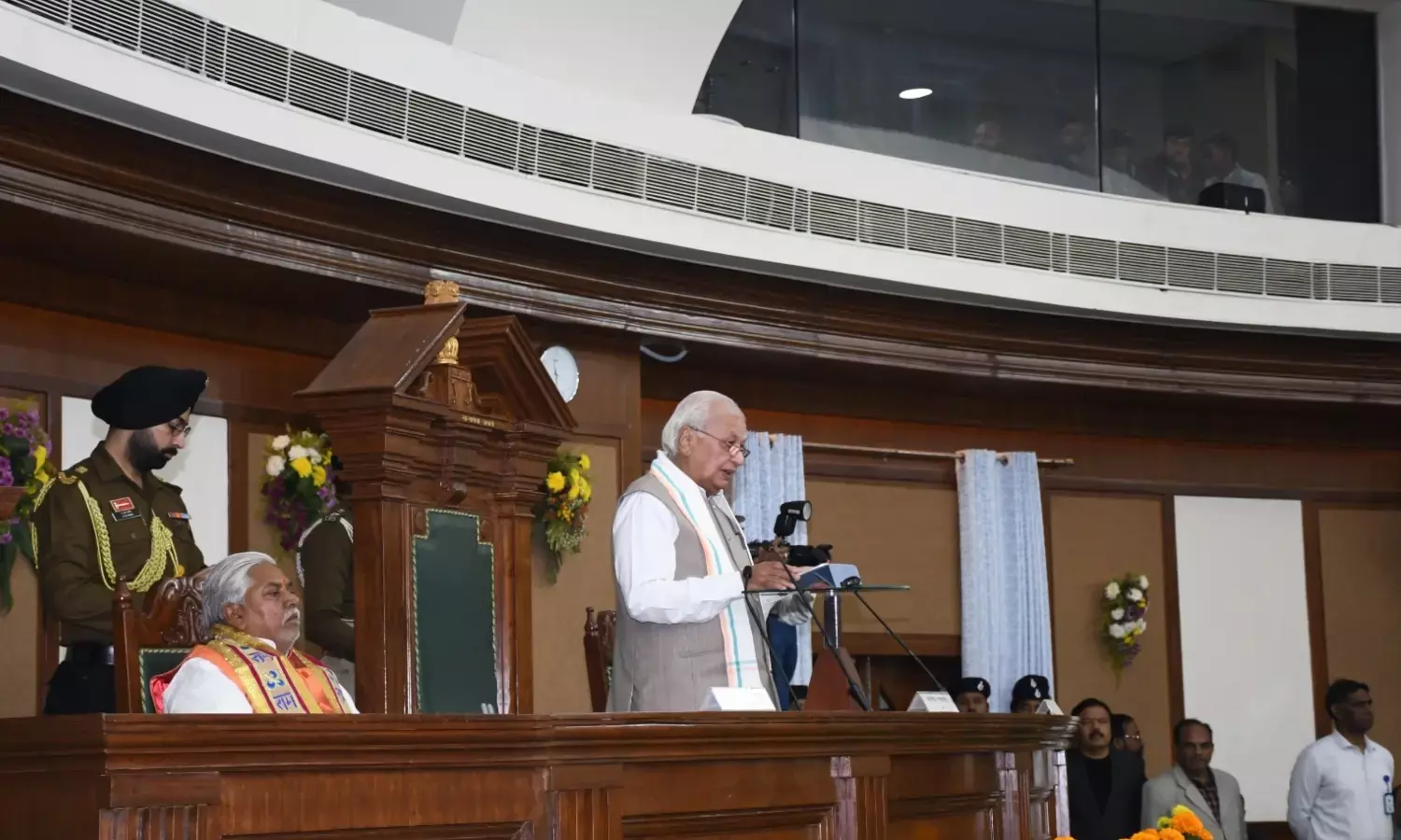 Bihar Budget Session governor Arif Mohammed Khan