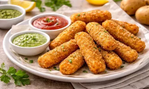 how to make potato fingers at home