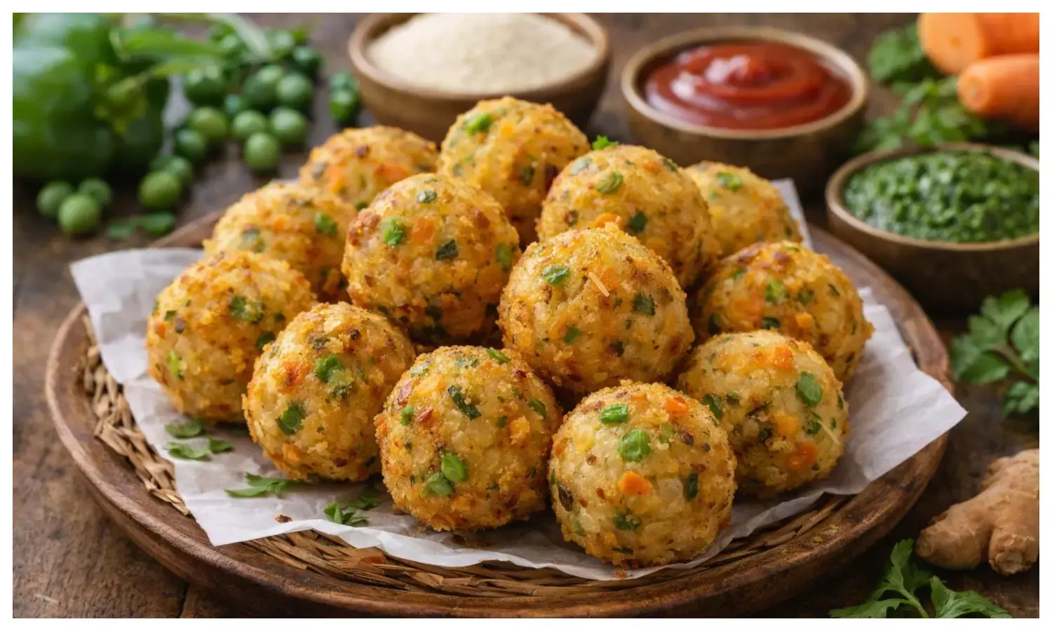 Suji vegetable crispy balls Recipes Suji vegetable crispy balls Recipes