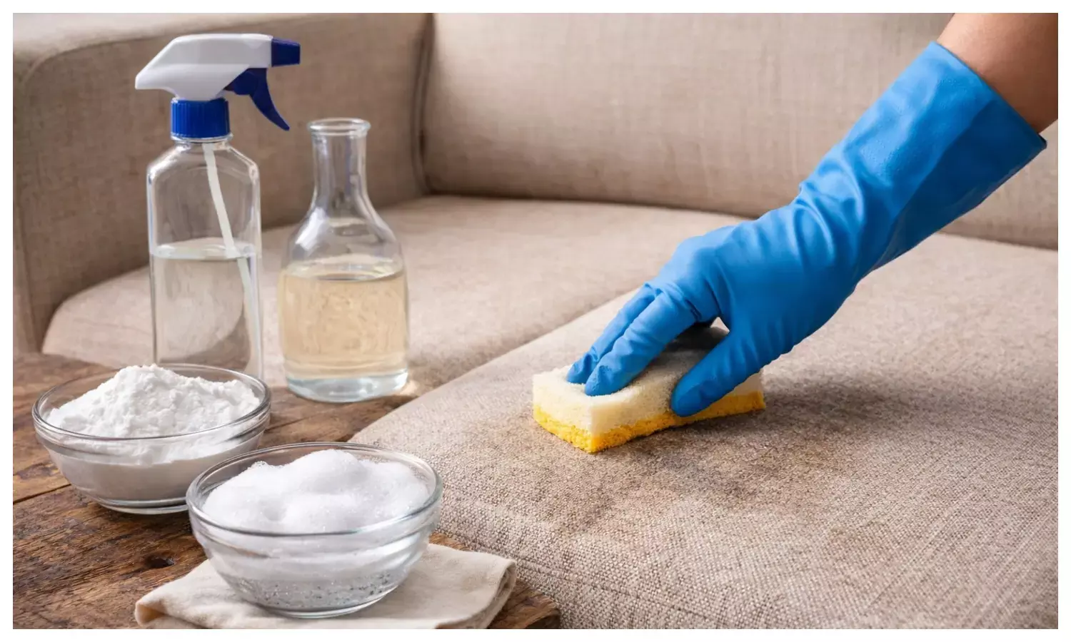how to clean sofa without chemical