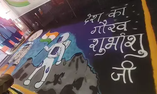 astronaut Shubhanshu Shukla