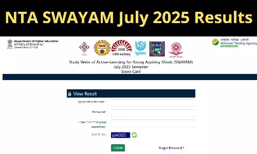 NTA SWAYAM July 2025 Results Declared