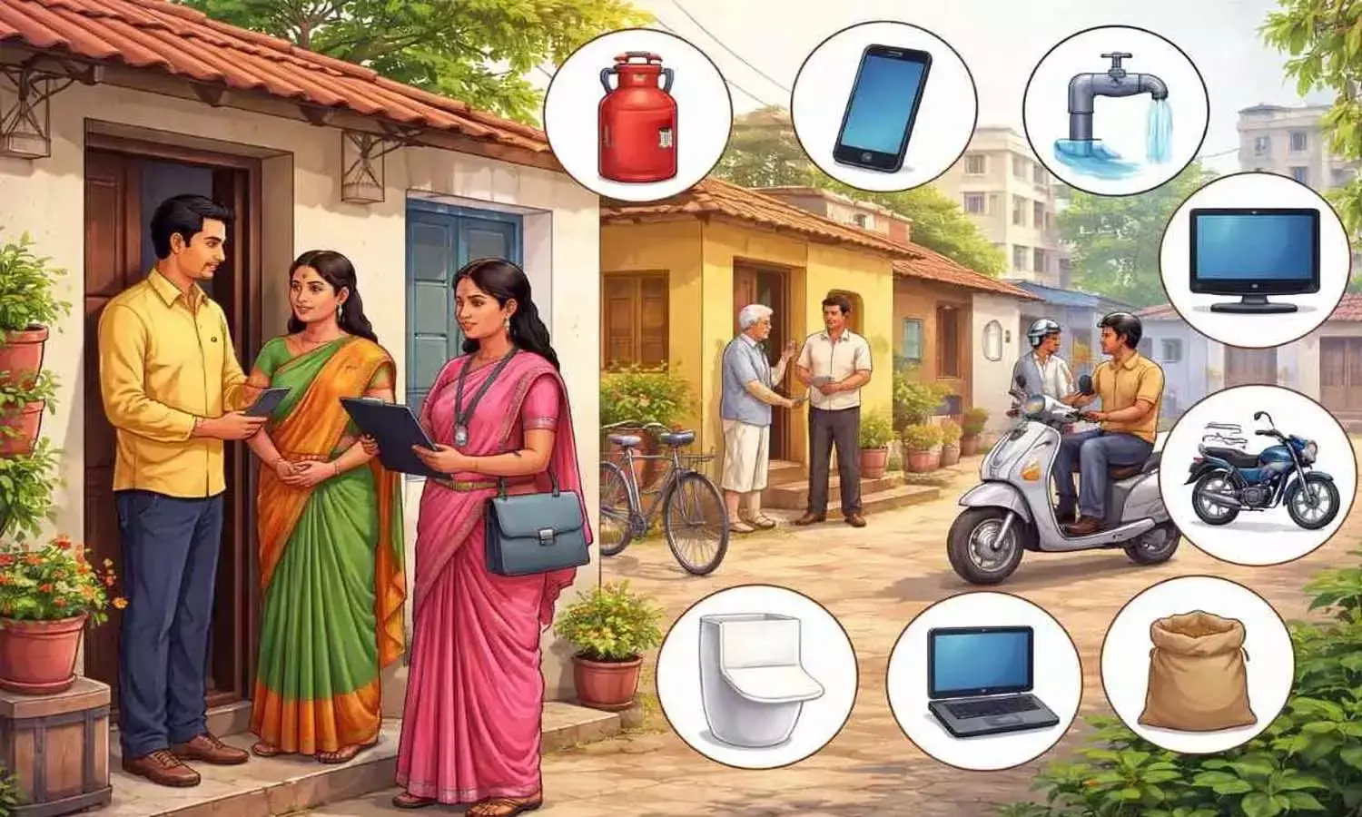 जनगणना में  सवालों का ब्यौरा जारी : फर्श, दीवार, छत के साथ देंगे होंगे 33 जवाब