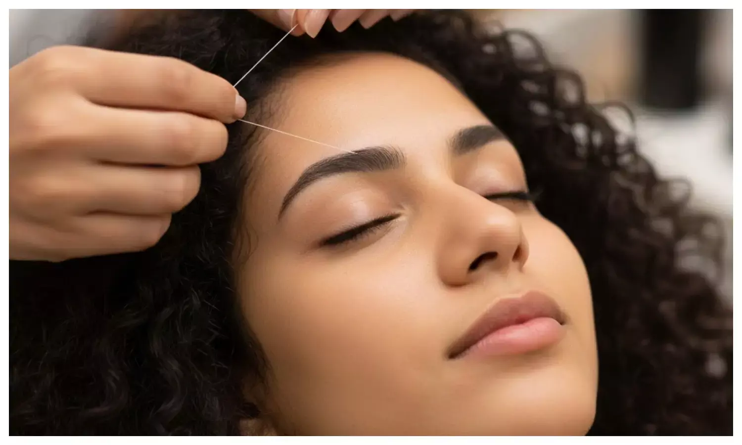 How to reduce redness after threading