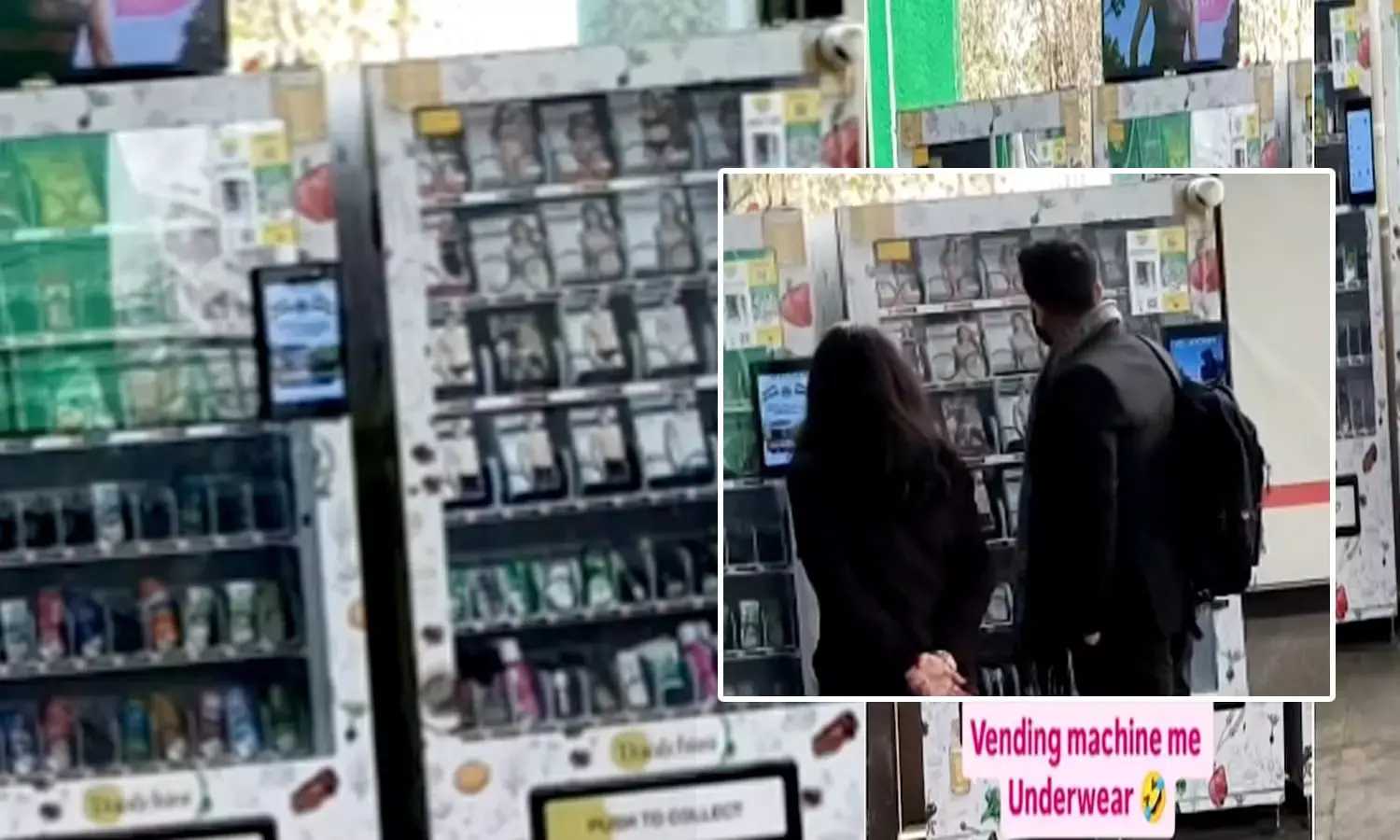 Rohini East Metro station Vending machine viral