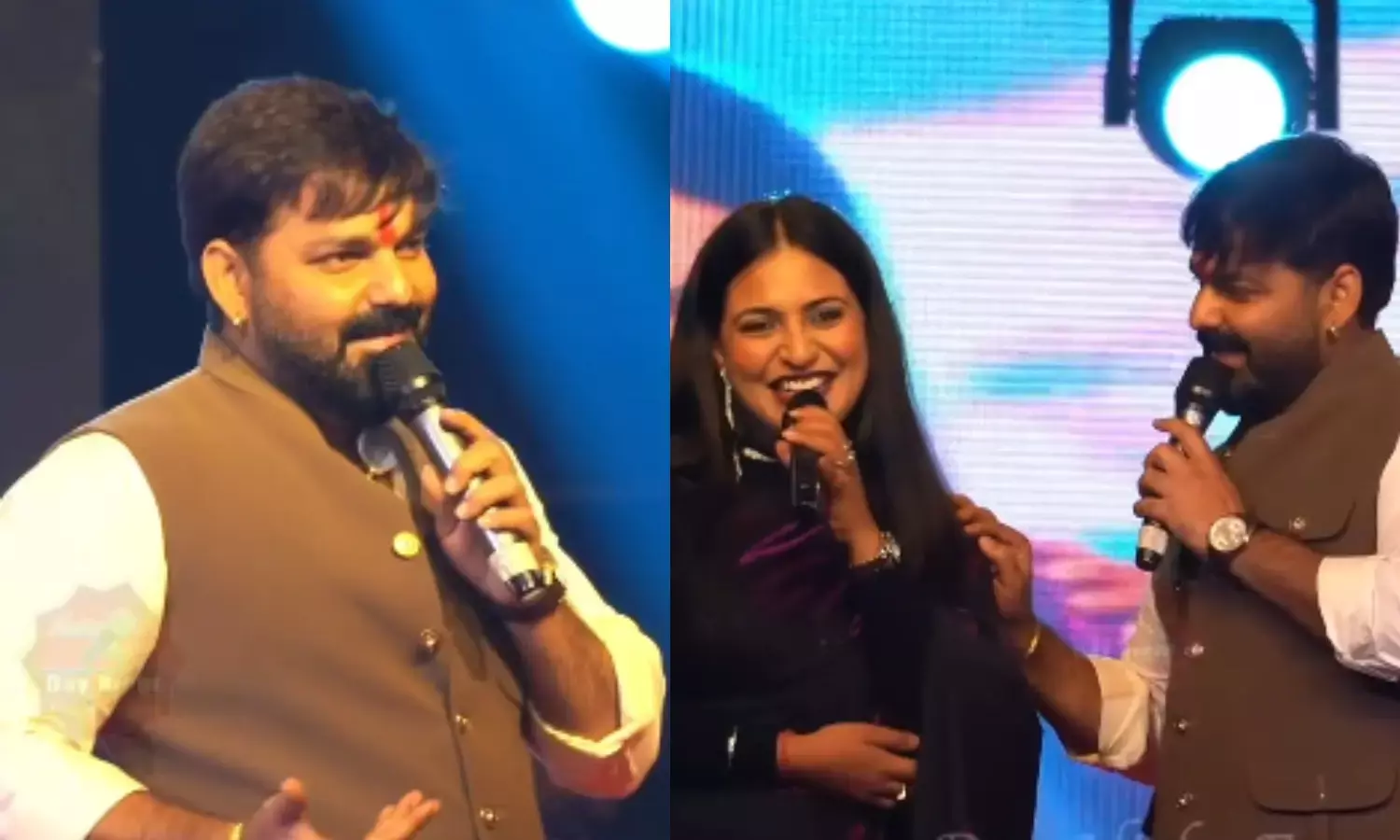 खूबसूरत एंकर को देख पिघले पवन सिंह, स्टेज पर कर डाला शादी के लिए प्रपोज