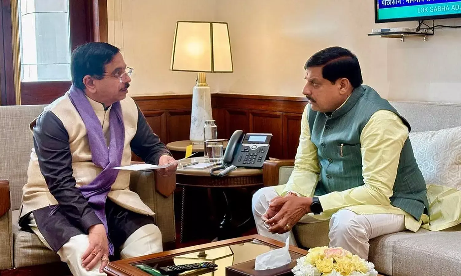 CM Yadav holds major meeting in Delhi; Assam