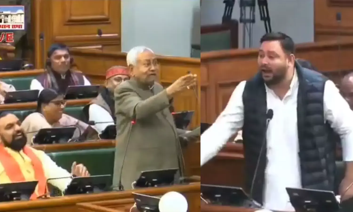 Nitish Kumar on Tejashwi Yadav