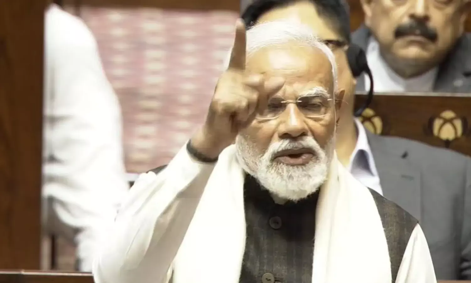 PM Modi Congress attack Rajya Sabha Speech