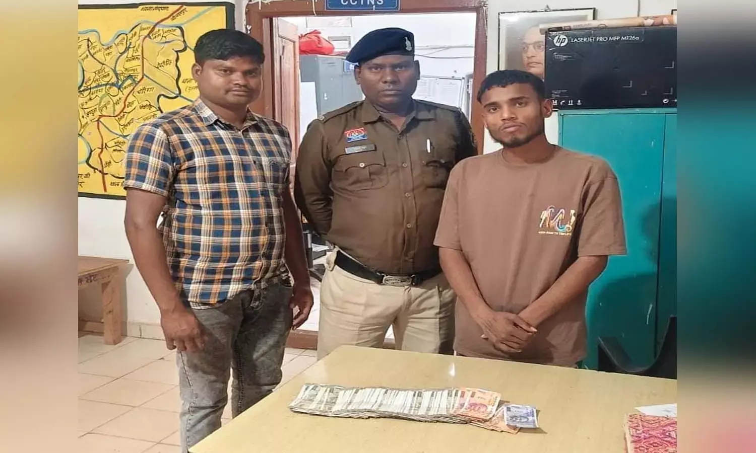 मेडिकल दुकान में चोरी का हुआ खुलासा : चोरी करने वाला आरोपी गिरफ्तार, 77 हजार रुपये नकद बरामद