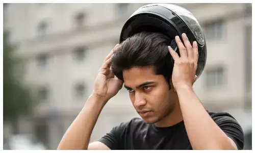 Helmet and Hair Fall Truth