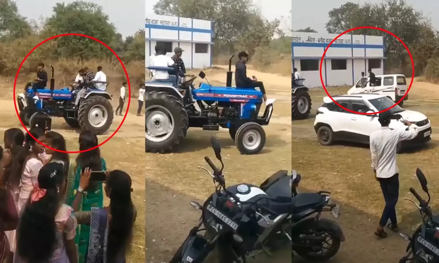 स्कूली विदाई पार्टियां बनी रंगबाजी का जरिया