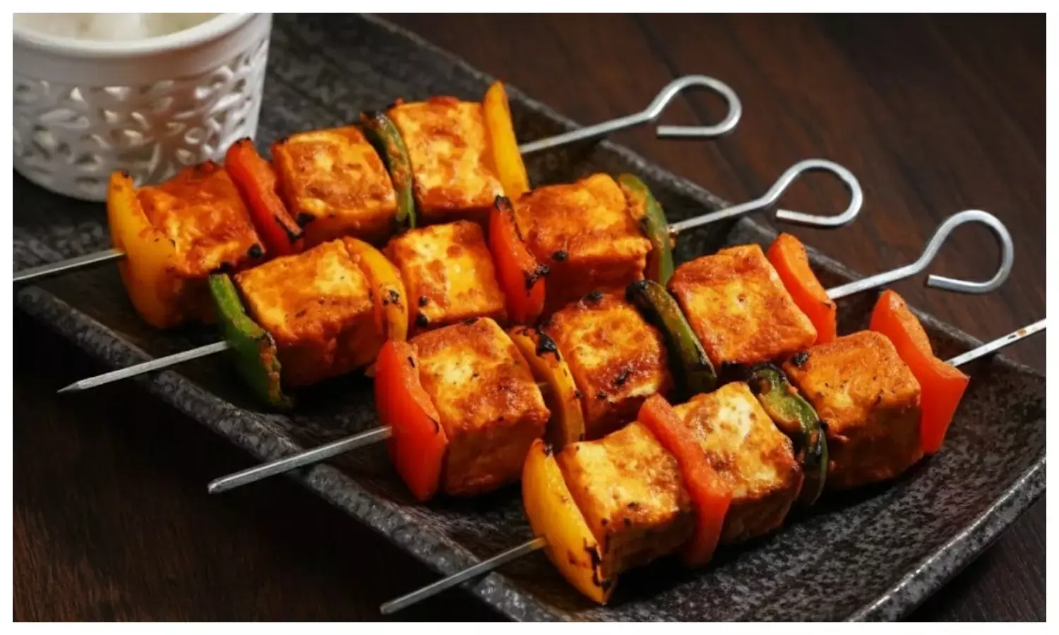 how to make paneer capsicum tikka recipe