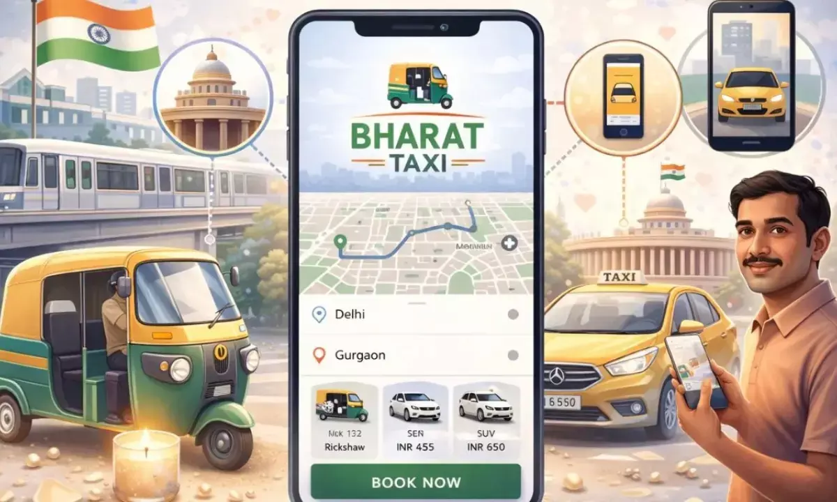 bharat-taxi-app know how to use government services
