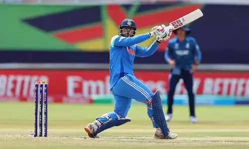 Indias Vaibhav Suryavanshi scores a brilliant century in the Under-19 World Cup final.