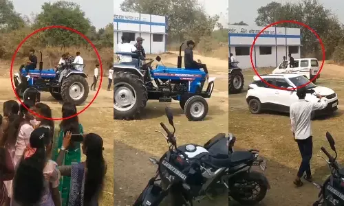 स्कूली विदाई पार्टियां बनी रंगबाजी का जरिया