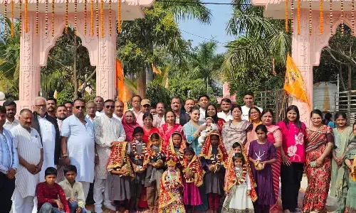 कन्याओं के हाथों खुला आस्था का द्वार