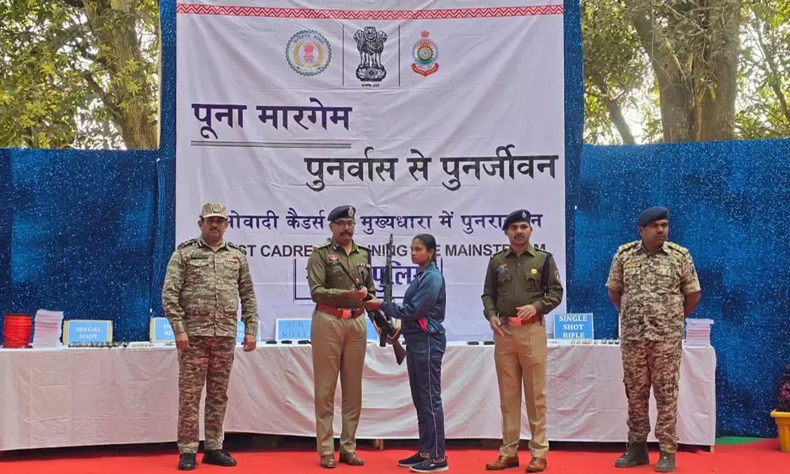 सुकमा में बड़ा नक्सली सरेंडर